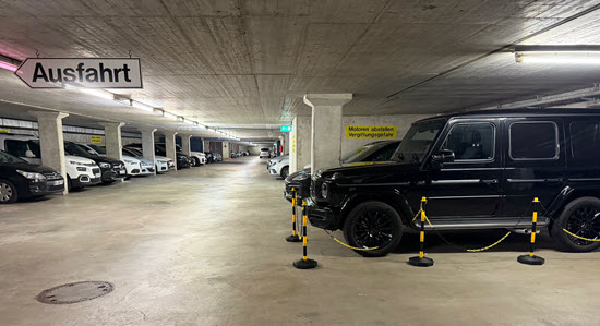 P10 Tiefgarage (Shuttle-Service) | Stuttgart Flughafen Parker Parkplatz